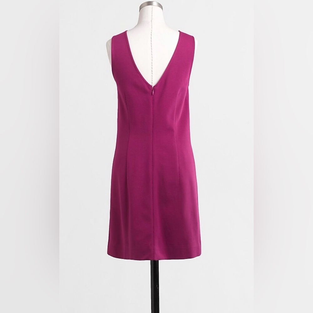J. Crew V-Back Ponte Shift Dress. Scoop Neck. Size XL.